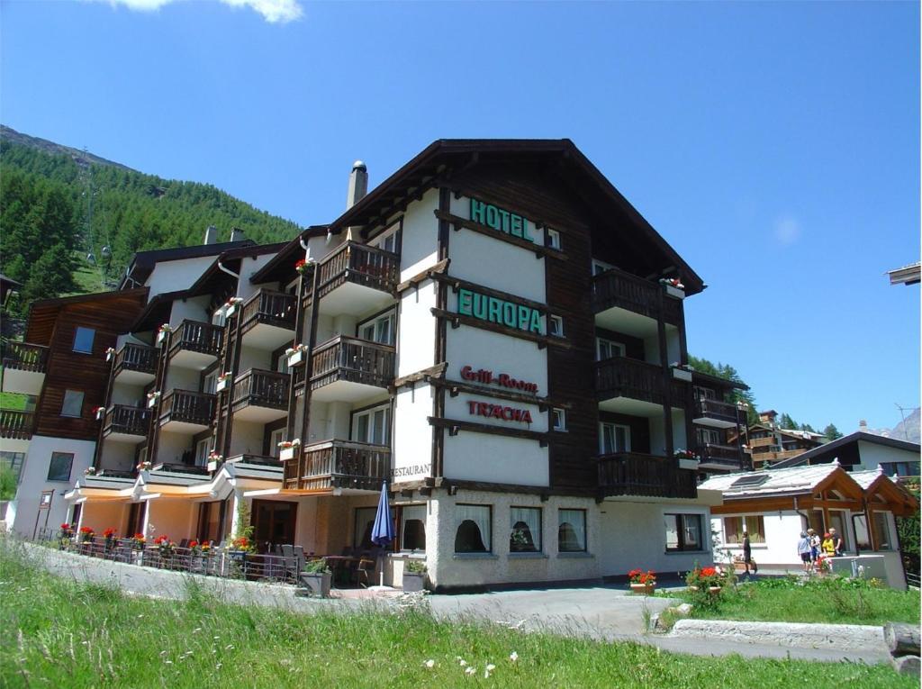 Hotel Europa Guest House Saas-Fee Buitenkant foto